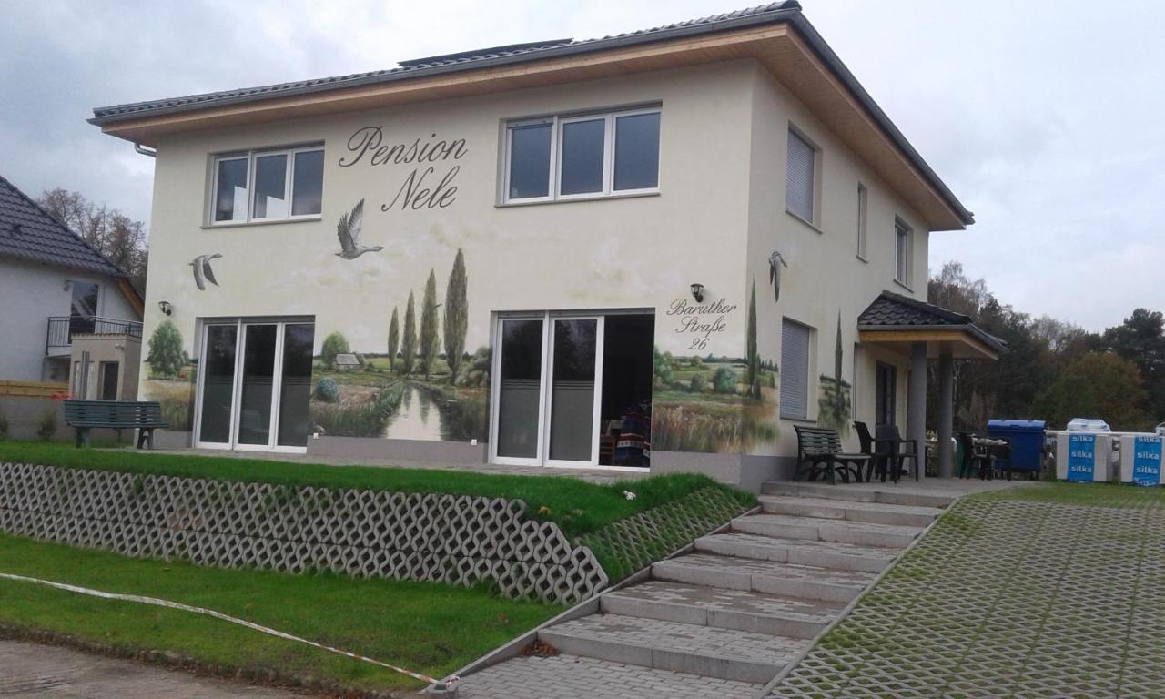 Pension Nele Fuer Monteure Nahe Berlin ミッテンヴァルデ エクステリア 写真